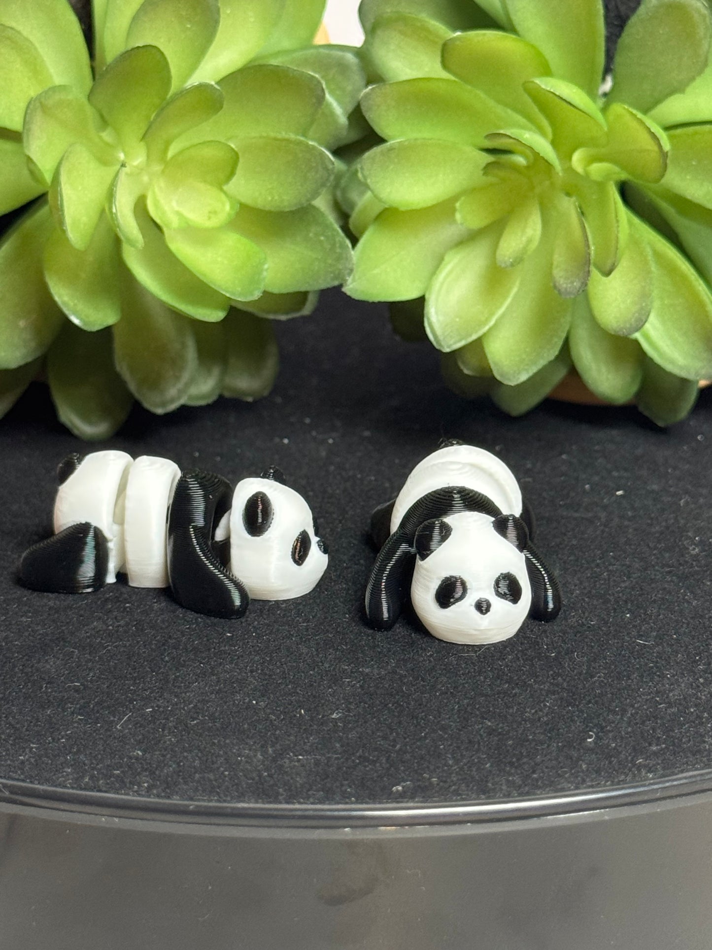 Panda Bear • Mini 3D Printed Articulated Animal • Flexi Animals