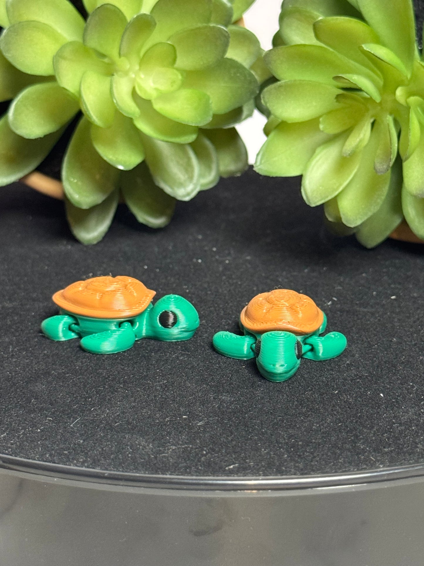 Turtle • Mini 3D Printed Articulated Animal • Flexi Animals