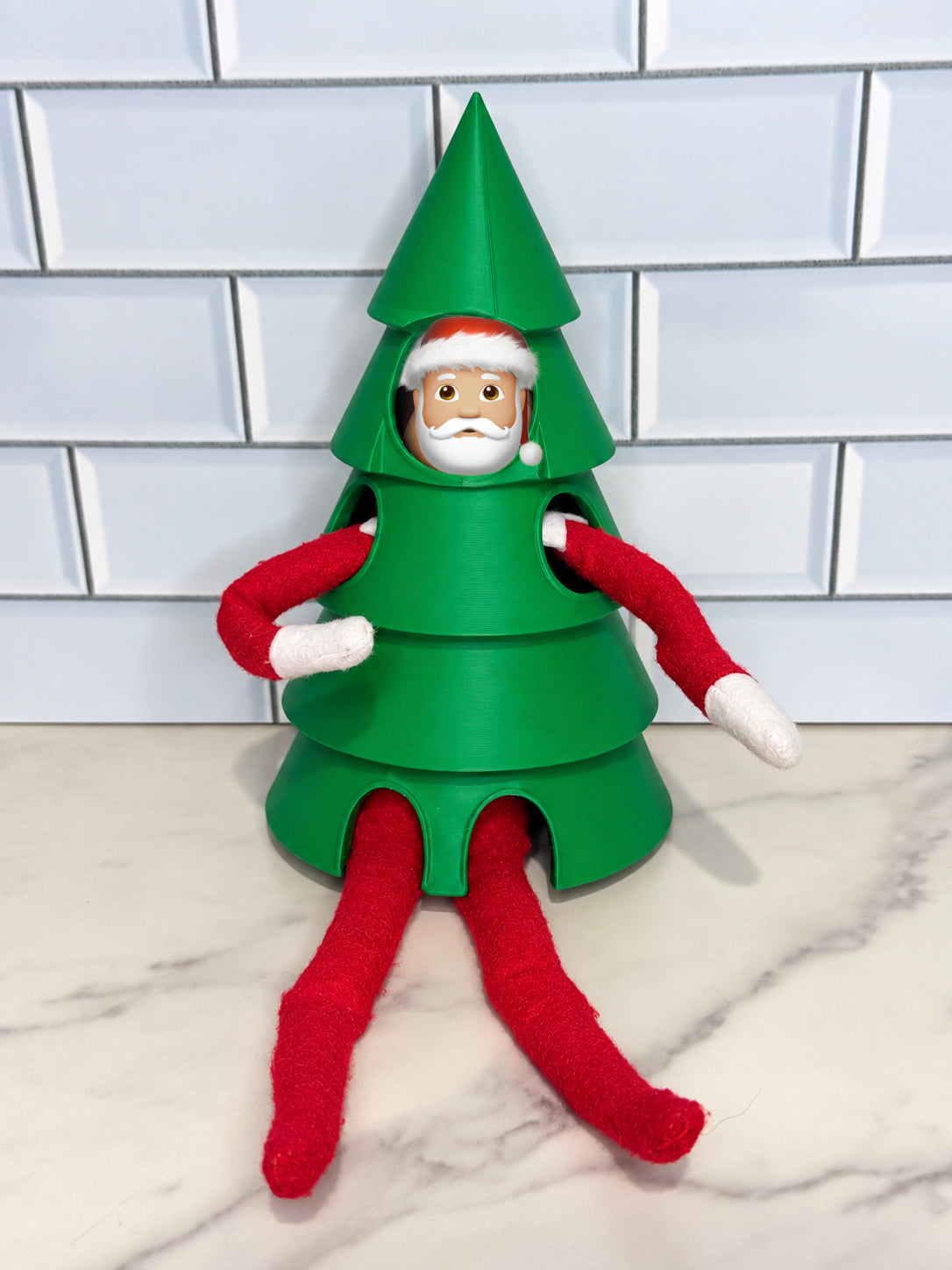 Christmas Tree Holiday Elf Accessories • Christmas • Christmas Elf Prop • Miniature Elf Accessory