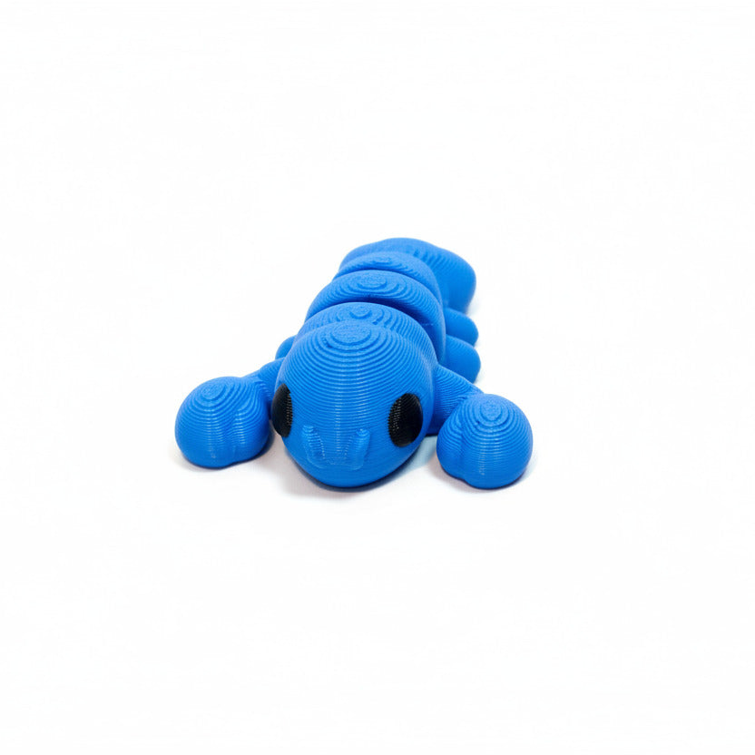 Lobster (Blue) • Mini 3D Printed Articulated Animal • Flexi Animals • Pocket Pets • Pocket Pals • Desk Pets [2025]