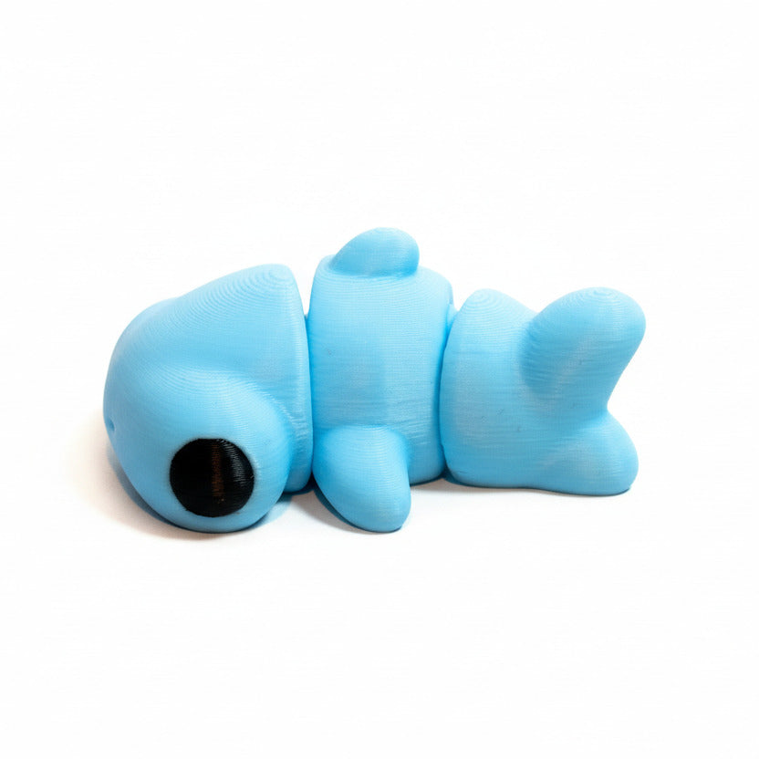 Hammerhead Shark (Blue) • Articulated *Larger* Animals • 3D Printed Articulated Animal • Flexi Animals • Pocket Pets • Pocket Pals • Desk Pets [2025]