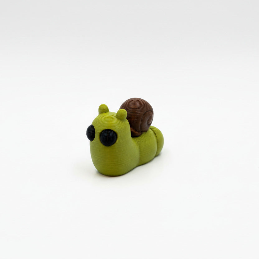 Snail • Mini 3D Printed Articulated Animal • Flexi Animals • Pocket Pets • Pocket Pals • Desk Pets [#39]