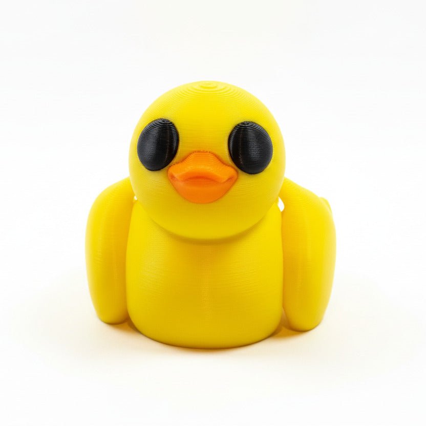 Duck • Articulated *Larger* Animals • 3D Printed Articulated Animal • Flexi Animals • Pocket Pets • Pocket Pals • Desk Pets [#86]