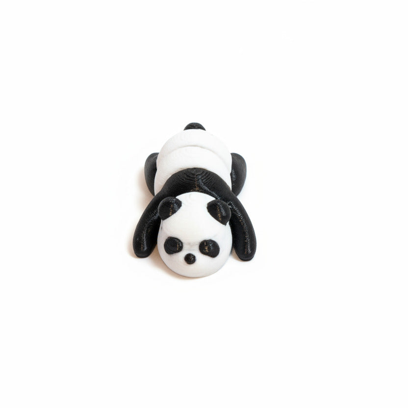 Panda Bear • Mini 3D Printed Articulated Animal • Flexi Animals • Pocket Pets • Pocket Pals • Desk Pets [2025]*