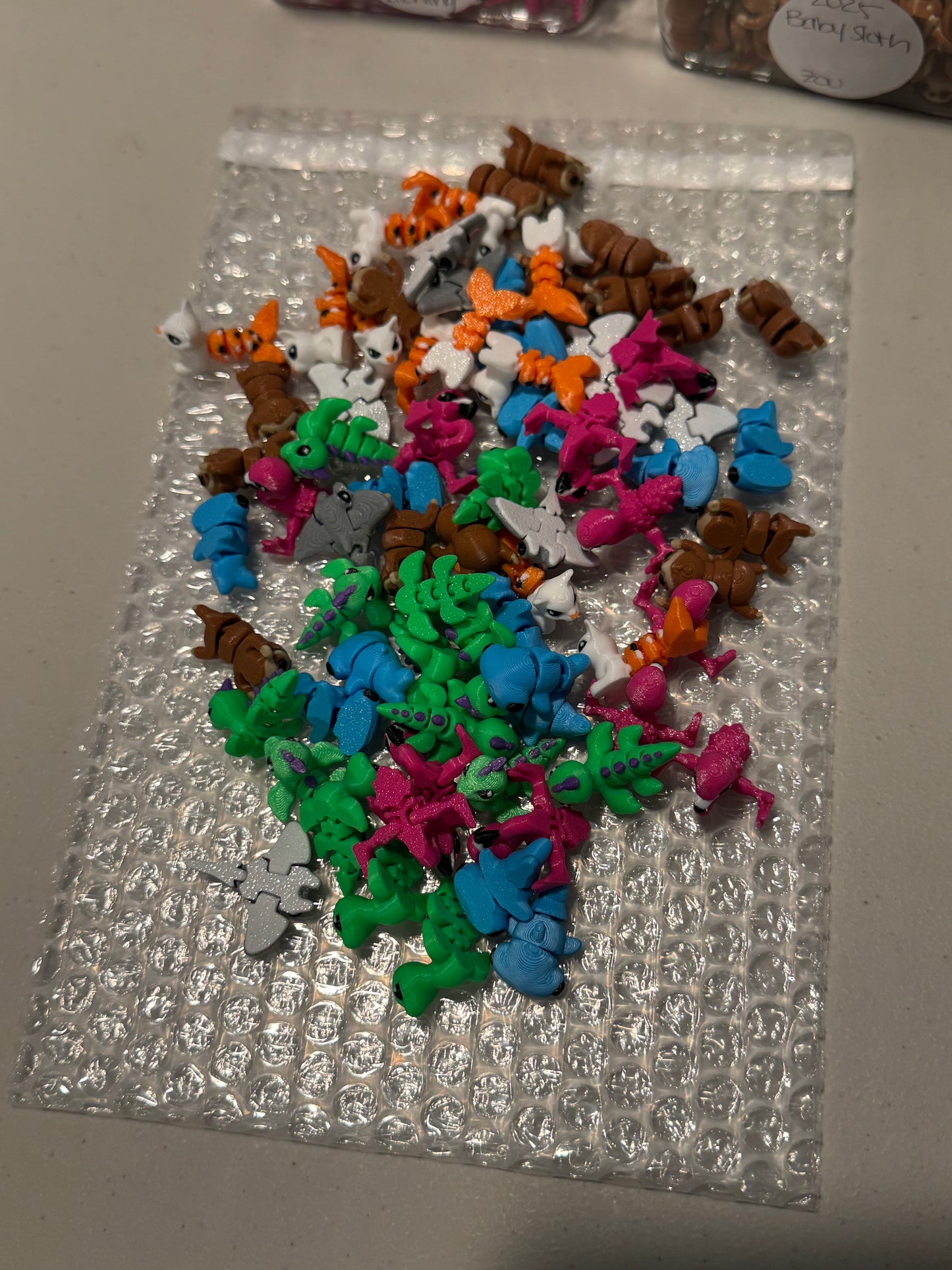 Limited Bundles • Micro Minis • 3D Printed Articulated Animal • Flexi Animals • FREE SHIPPING