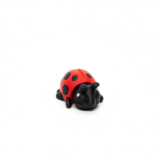 Lady Bug • Insect • Bug • Mini 3D Printed Articulated Animal • Flexi Animals • Pocket Pets • Pocket Pals • Desk Pets*