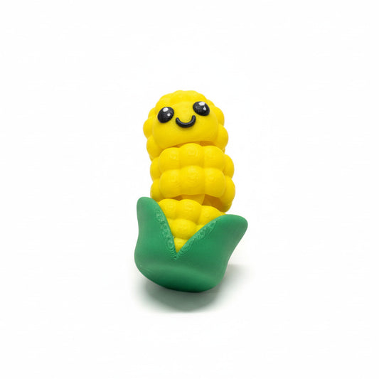 Corn • Food • Mini 3D Printed Articulated Animal • Flexi Animals • Pocket Pets • Pocket Pals • Desk Pets