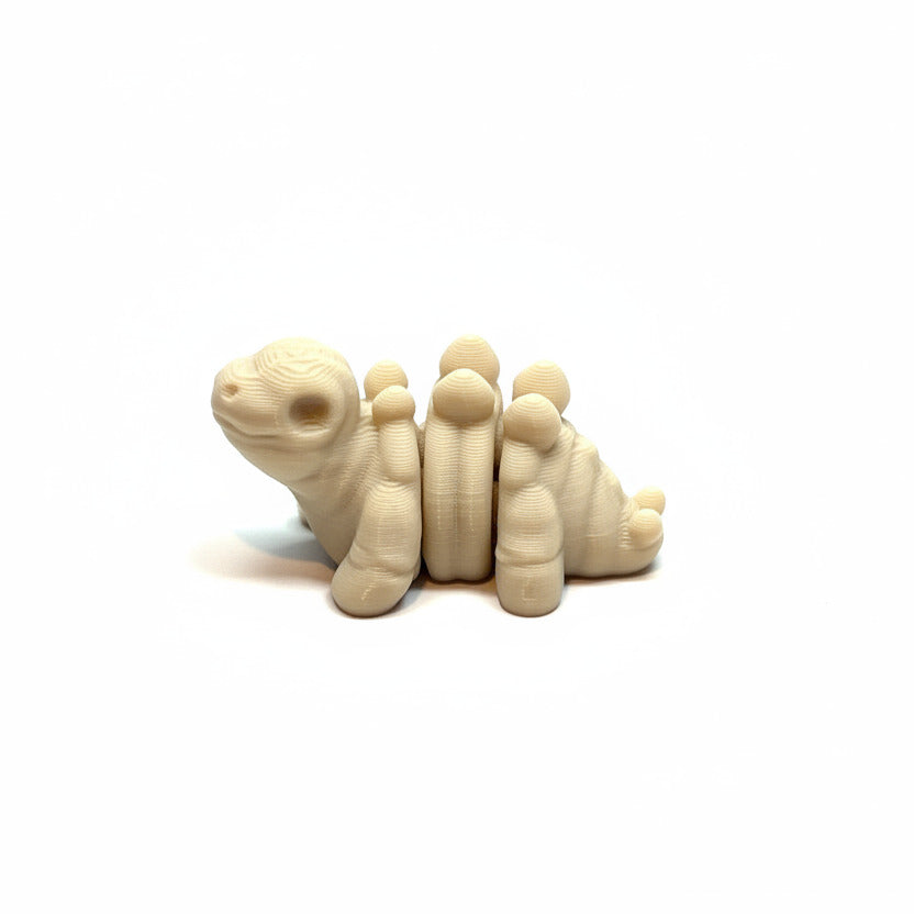 Stegosaurus Dinosaur Skeleton • Mini 3D Printed Articulated Animal • Flexi Animals • Pocket Pets • Pocket Pals • Desk Pets [2025]