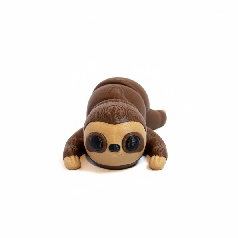 Sloth • Articulated *Larger* Animals • 3D Printed Articulated Animal • Flexi Animals • Pocket Pets • Pocket Pals • Desk Pets [2025]
