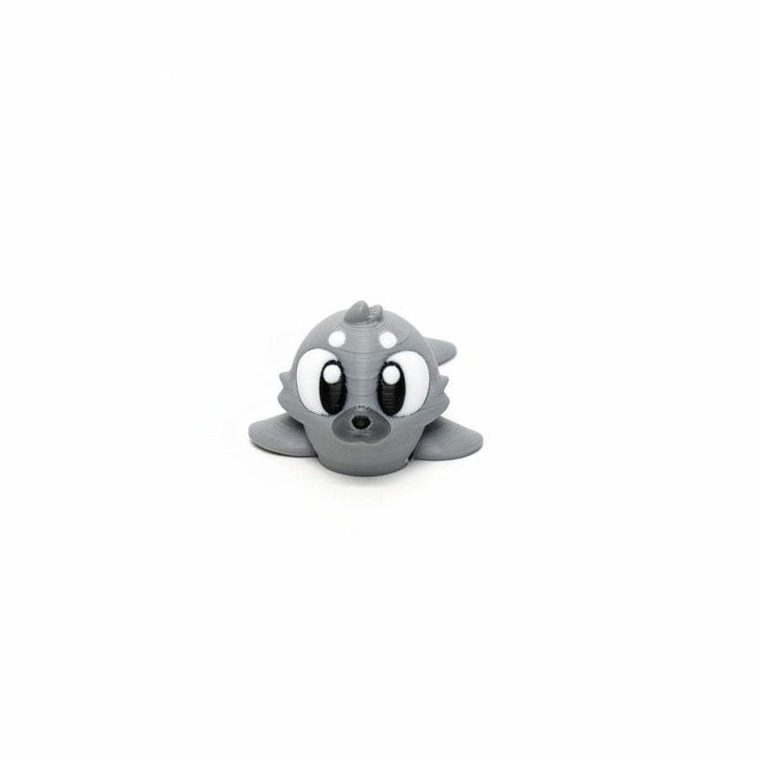 Seal (No Spots) • Mini 3D Printed Articulated Animal • Flexi Animals • Pocket Pets • Pocket Pals • Desk Pets