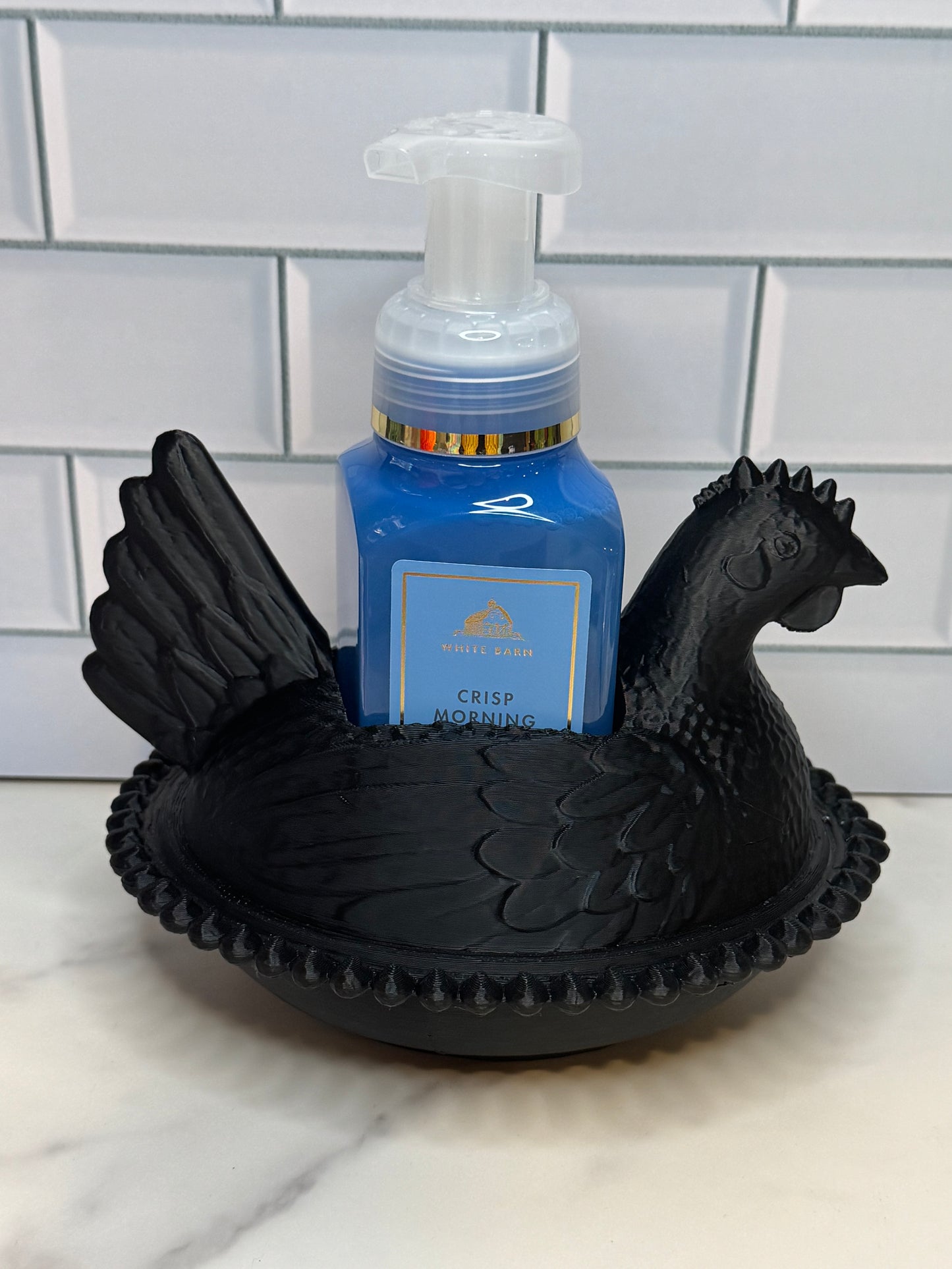 Hen in a Nest - BBW Foaming Soap Holder • Soap Holders