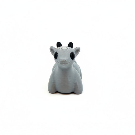 Goat (Grey) • Mini 3D Printed Articulated Animal • Flexi Animals • Pocket Pets • Pocket Pals • Desk Pets [#97]*