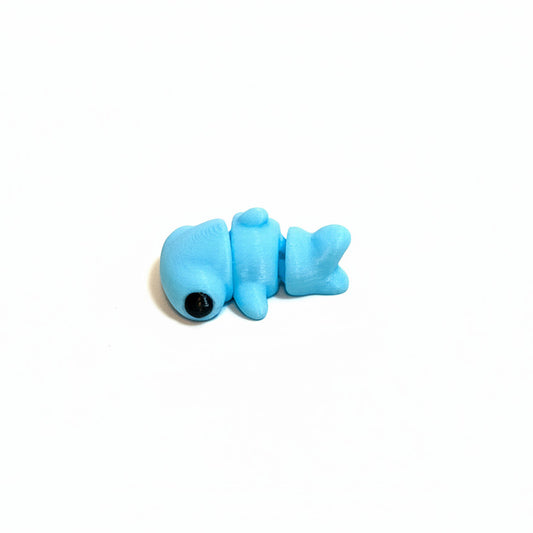 Hammerhead Shark (Blue) • Mini 3D Printed Articulated Animal • Flexi Animals