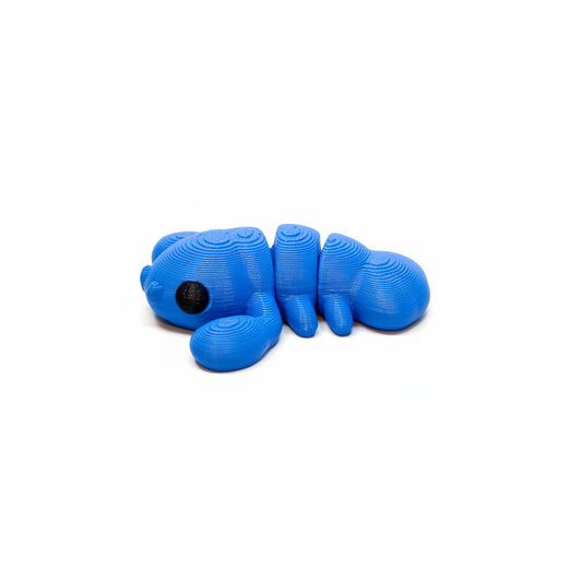Lobster (Blue) • Mini 3D Printed Articulated Animal • Flexi Animals • Pocket Pets • Pocket Pals • Desk Pets [2025]
