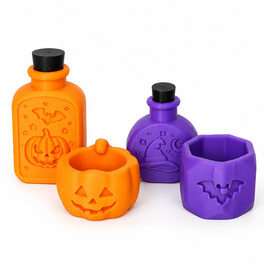 Halloween Potion Set (Set #2) • Sensory Set • Potion Bottle Set • Imaginary Play