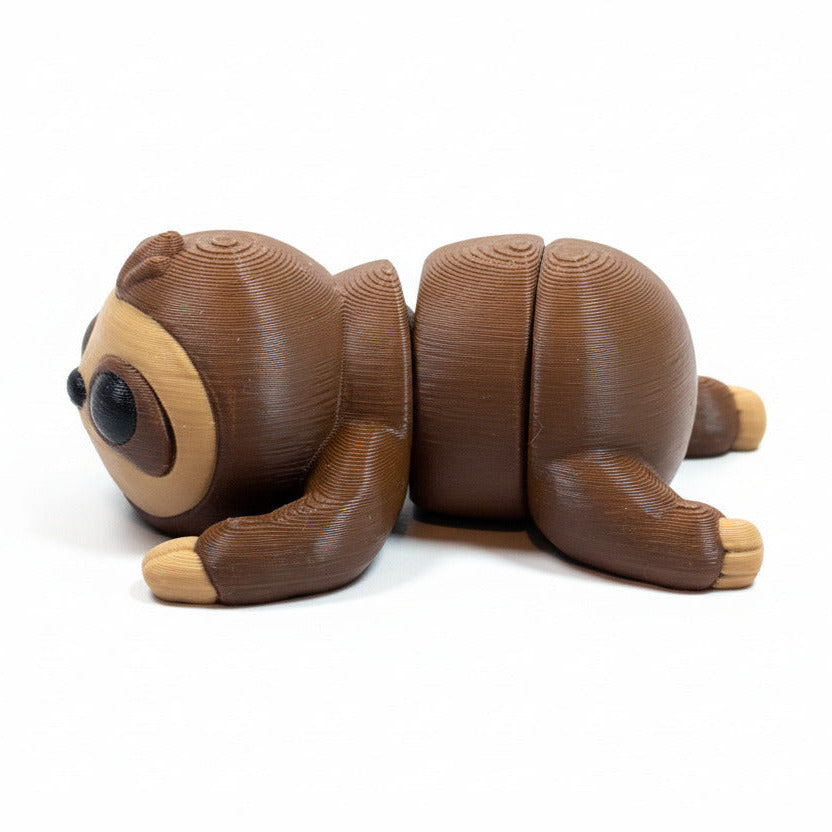 Sloth • Articulated *Larger* Animals • 3D Printed Articulated Animal • Flexi Animals • Pocket Pets • Pocket Pals • Desk Pets [2025]