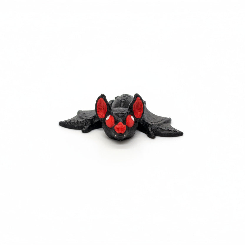 Vampire Bat • Halloween • Mini 3D Printed Articulated Animal • Flexi Animals • Pocket Pets • Pocket Pals • Desk Pets*