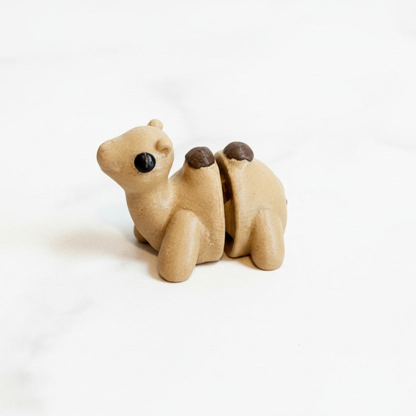 Camel (Two Humps) • Mini 3D Printed Articulated Animal • Flexi Animals • Pocket Pets • Pocket Pals • Desk Pets [2025]*