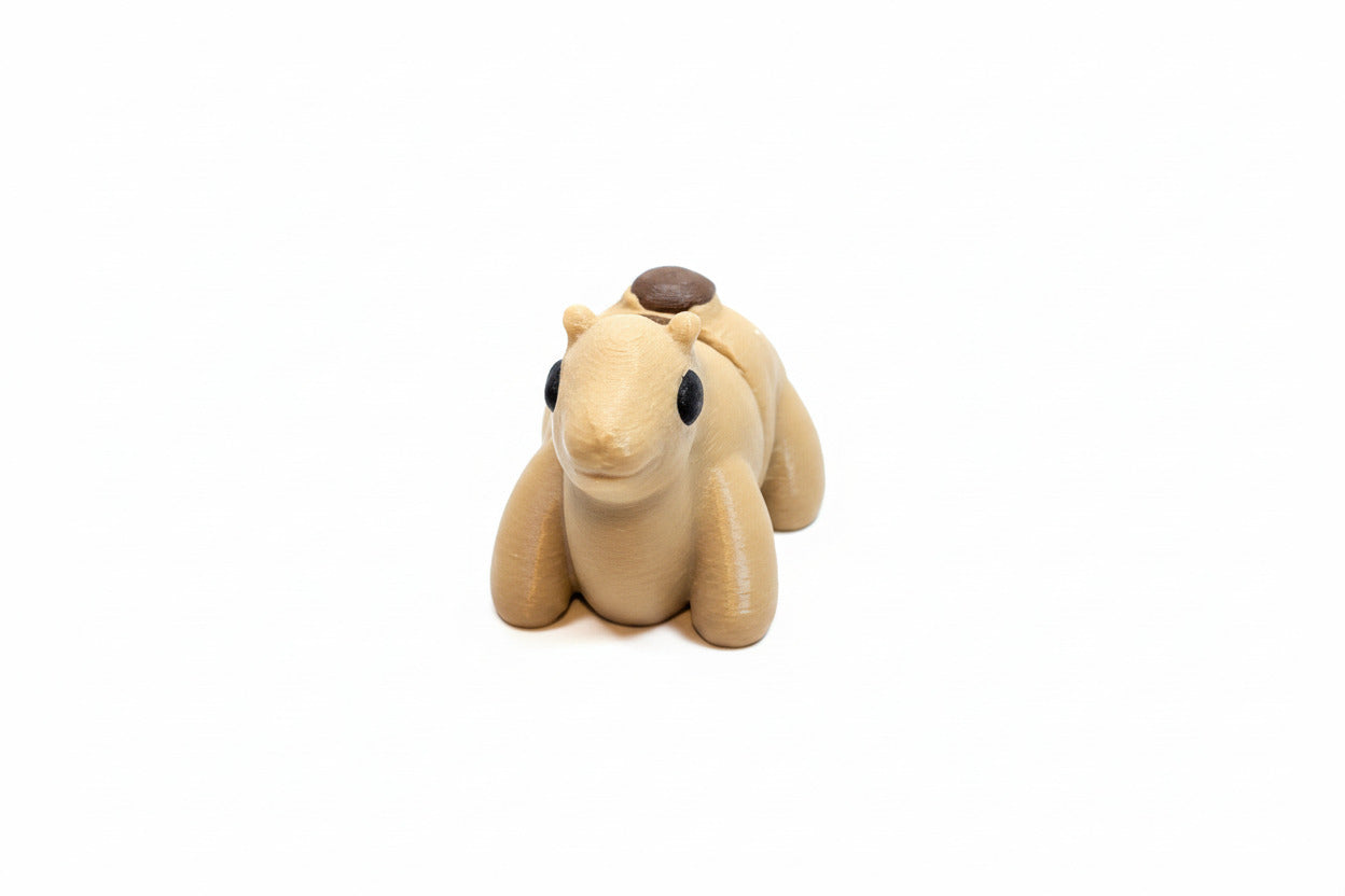 Camel (Two Humps) • Mini 3D Printed Articulated Animal • Flexi Animals • Pocket Pets • Pocket Pals • Desk Pets [2025]*