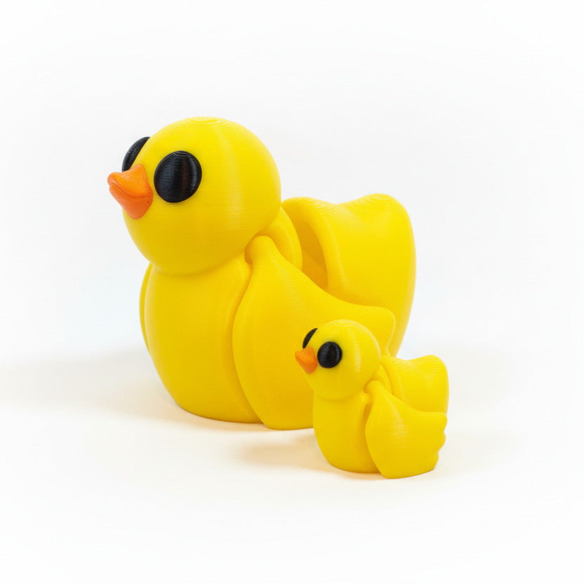 Duck • Articulated *Larger* Animals • 3D Printed Articulated Animal • Flexi Animals • Pocket Pets • Pocket Pals • Desk Pets [#86]