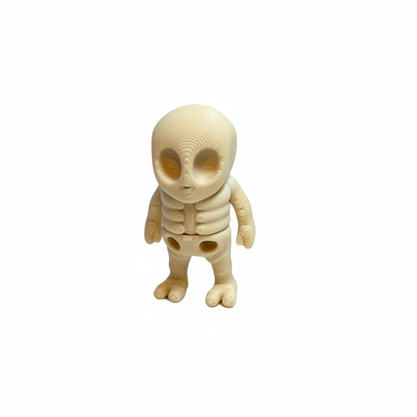 Alien Skeleton • Mini 3D Printed Articulated Animal • Flexi Animals • Pocket Pets • Pocket Pals • Desk Pets [2025]