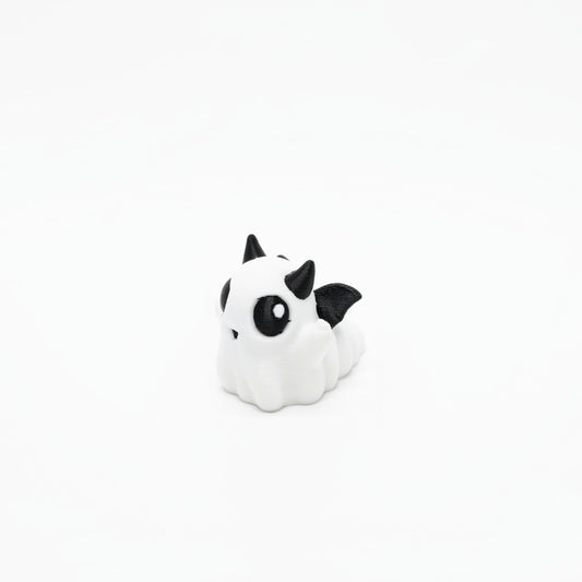 Ghost • Halloween • Mini 3D Printed Articulated Animal • Flexi Animals • Pocket Pets • Pocket Pals • Desk Pets*
