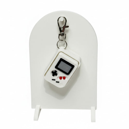 Hand Held Game System (White) • 3D Printed Clicker • Fidget Clicker • Tactile Clickers • Handheld Fidget • Sensory