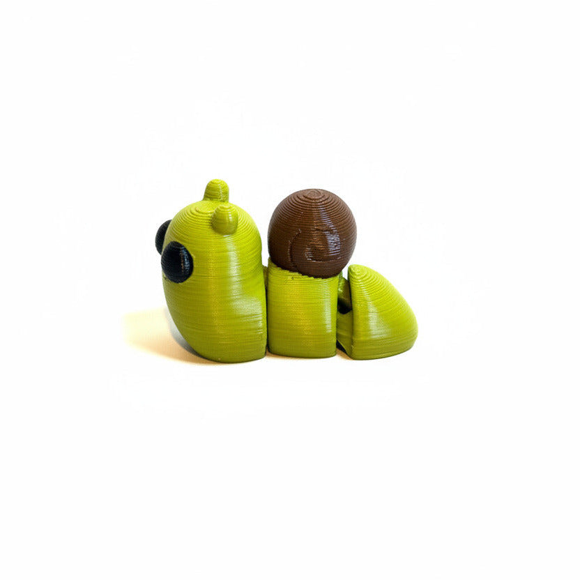 Snail • Mini 3D Printed Articulated Animal • Flexi Animals • Pocket Pets • Pocket Pals • Desk Pets [#39]