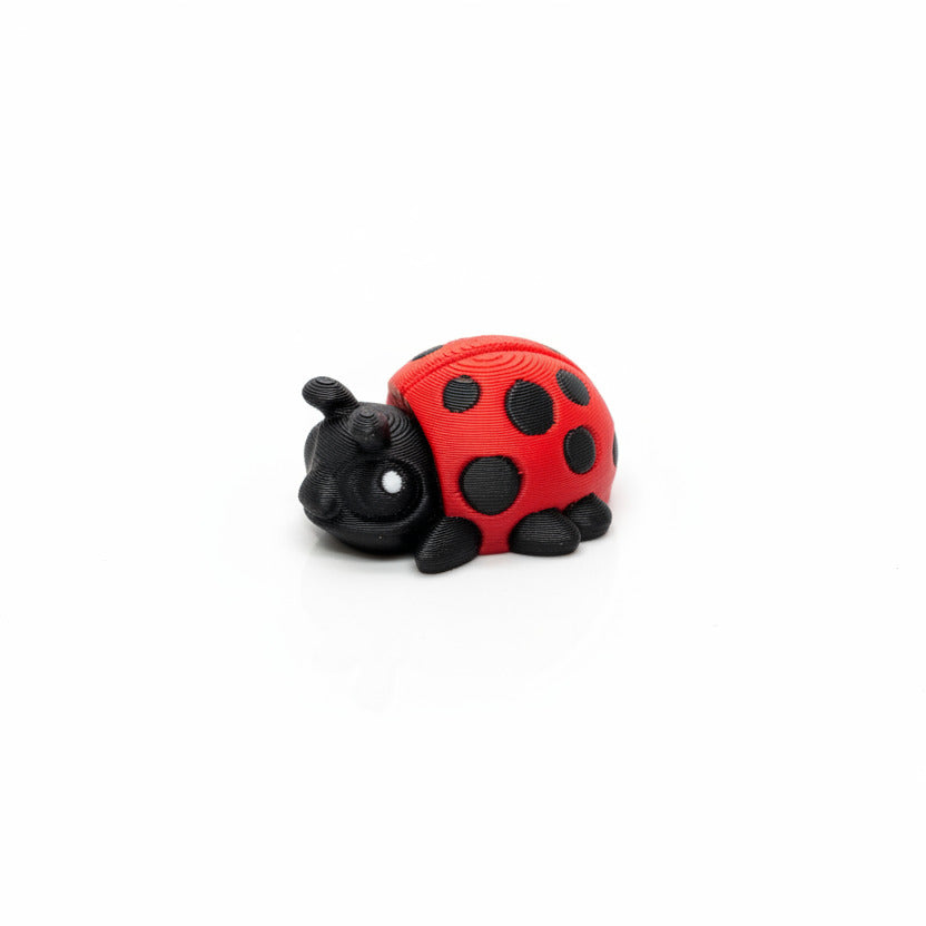 Lady Bug • Insect • Bug • Mini 3D Printed Articulated Animal • Flexi Animals • Pocket Pets • Pocket Pals • Desk Pets*