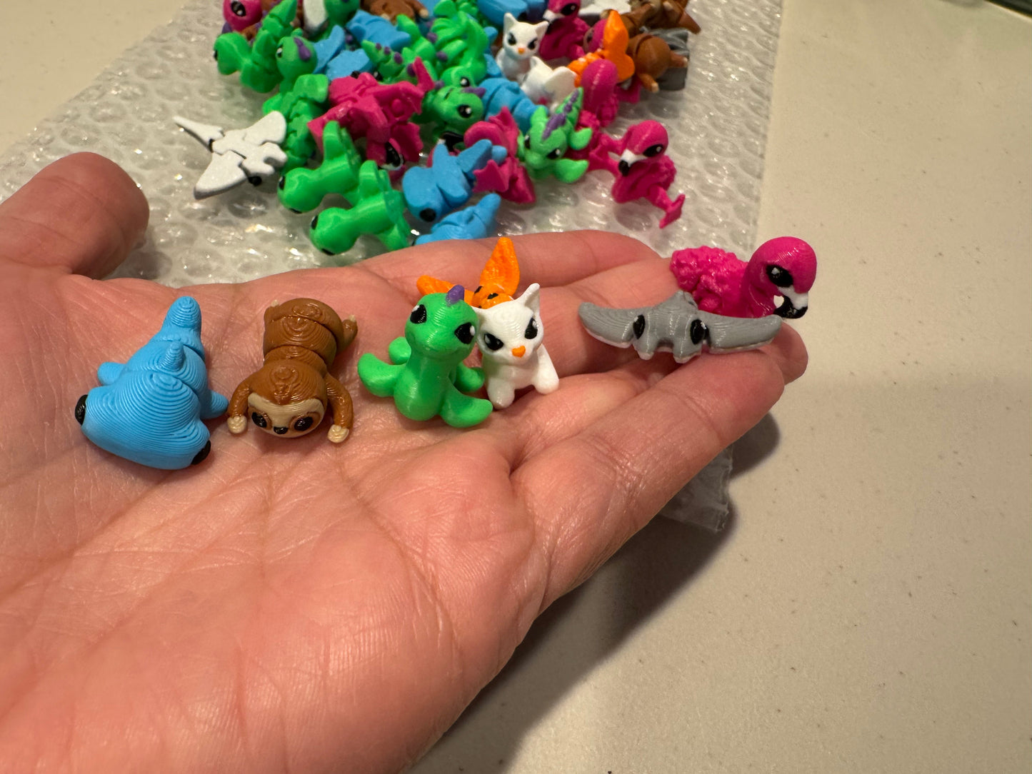 Limited Bundles • Micro Minis • 3D Printed Articulated Animal • Flexi Animals • FREE SHIPPING