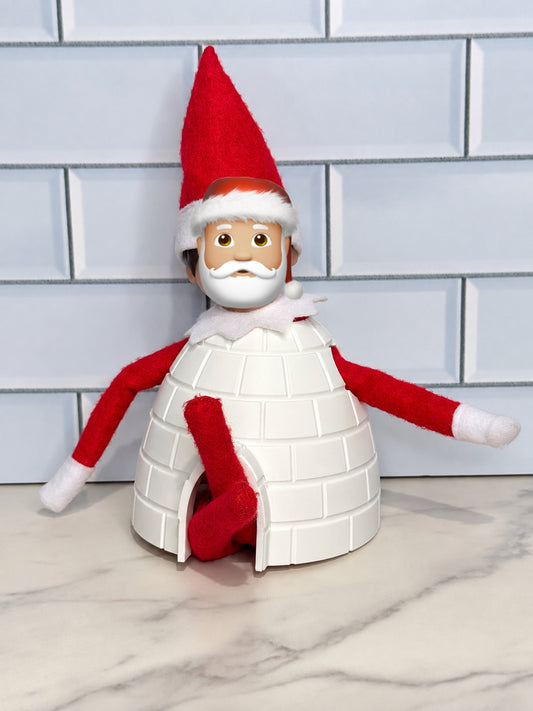 Igloo Holiday Elf Accessories • Christmas • Christmas Elf Prop • Miniature Elf Accessory