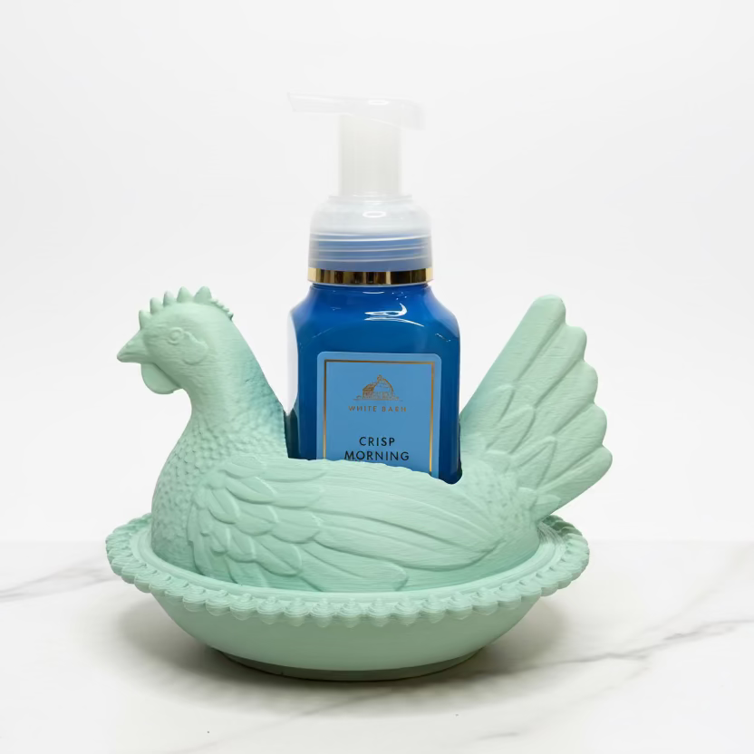 Hen in a Nest - BBW Foaming Soap Holder • Soap Holders